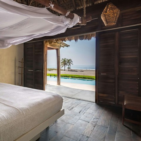 Wake up to beach views every morning