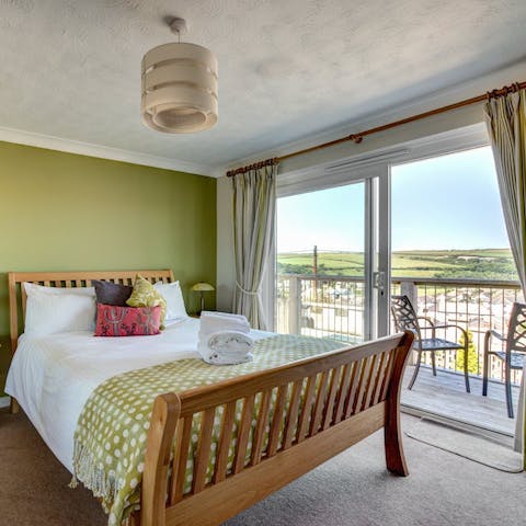 Roll out of bed and onto the patio, with direct access from the bedrooms
