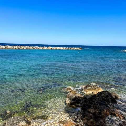 Stay within easy reach of Chania's enchanting coastline