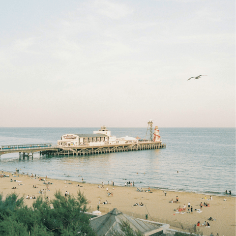 Spend a day of sea, sand and sun on Bournemouth beach