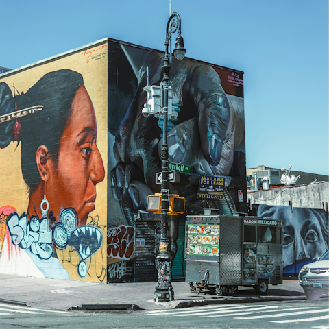 Experience the artistic spirit of Brooklyn from Bushwick