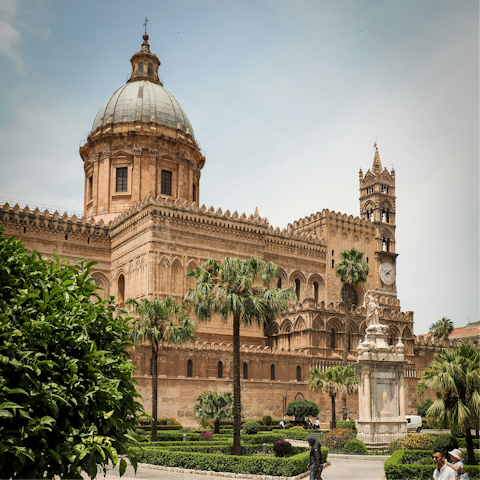 Explore the city of Palermo, just forty-five minutes away