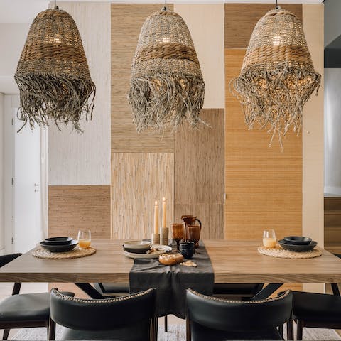 Tuck into some local cuisine after roaming around the city