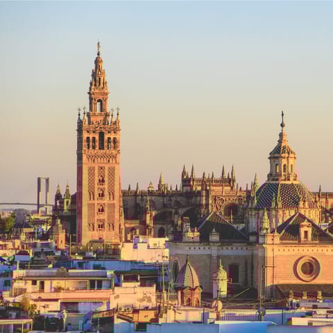 Explore historic, beautiful Seville – you're steps away from Seville Cathedral and other important sights