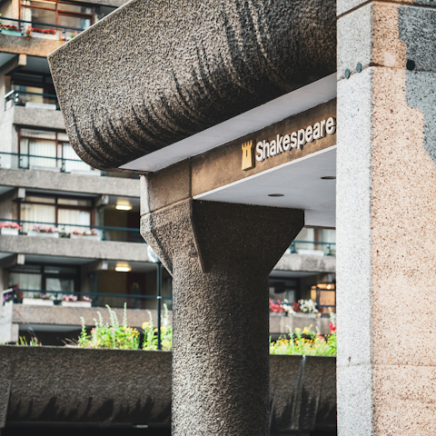 Begin your London stay with a stroll to the iconic Barbican