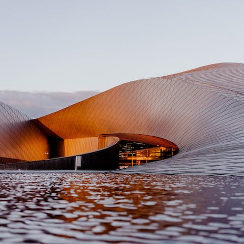 See the fish at the National Aquarium of Denmark, just minutes away