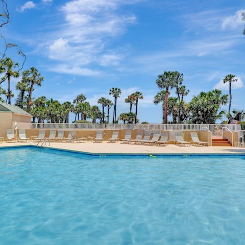 Take your pick from two lagoon-style shared pools