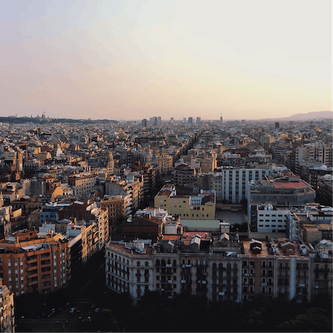 Stay in the stylish Eixample district, full of unique modernist architecture