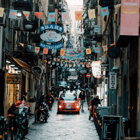 Be inspired by the timeless charm of Naples