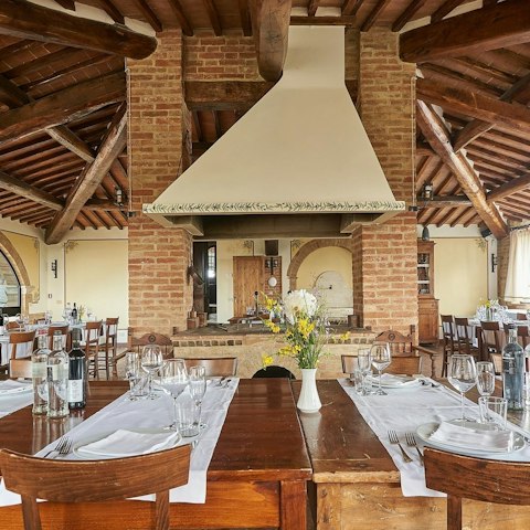 Enjoy memorable chef-prepared meals in the formal dining room