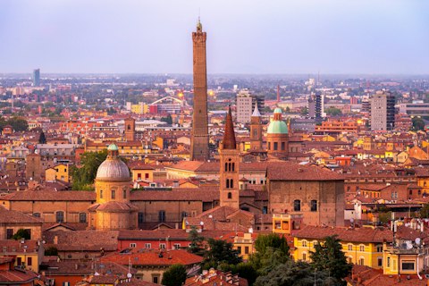 Take a day trip to historic Bologna – a forty-five-minute drive away