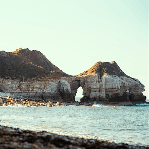 Enjoy walks along the Flamborough Headland Heritage Coastline