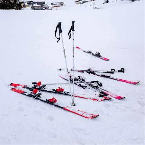 Ski down some incredible slopes