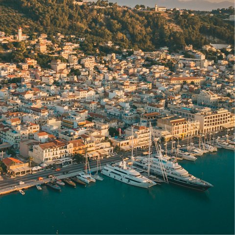 Explore the heart of Zakynthos, just a short drive away
