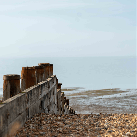 Jump in the car and take a twenty-minute drive out to St Mary's Bay
