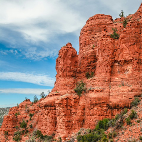 Explore the dramatic Red Rock State Park – less than 5 miles away