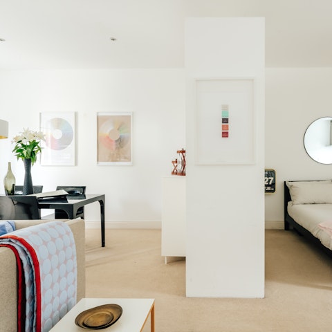 Spacious for a studio