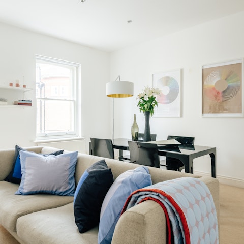 Bright and open plan living