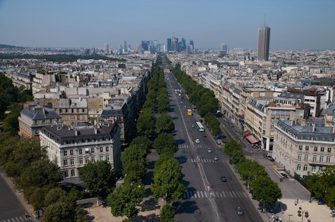 Walk Avenue Foch, Paris's grandest and most prestigious private avenue, just three-minutes on foot