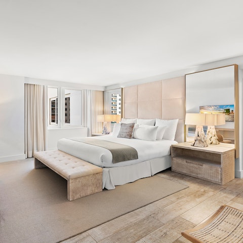 Wake up ready to relax in the resort's pools and beach club