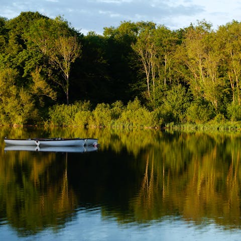 Take a stroll around Hatfield Forest, a short drive away