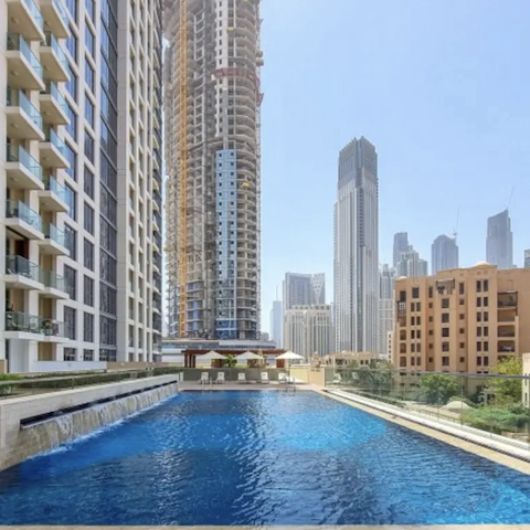 Dive into the refreshing waters of the shared pool