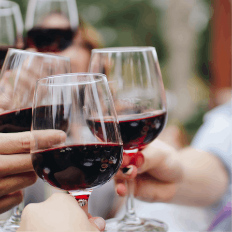 Go wine tasting in the Penedes wine region, around twenty minutes by car