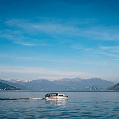Hire a boat to explore the beauty of Lake Como in style