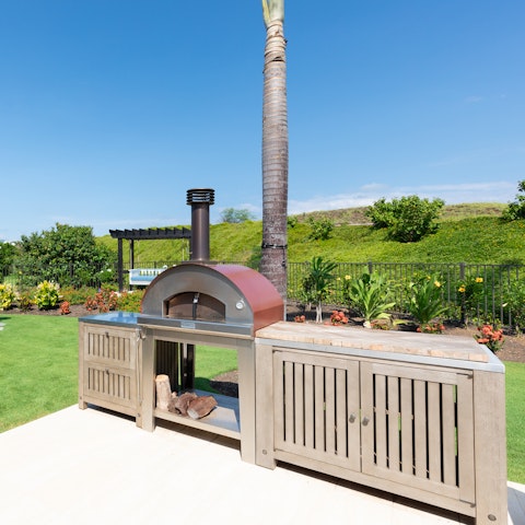 Fire up the grill for alfresco meals in the garden
