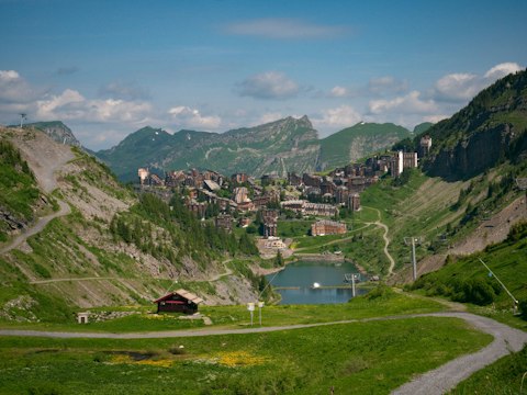 Discover nearby Morzine, just a short drive from the slopes and trails