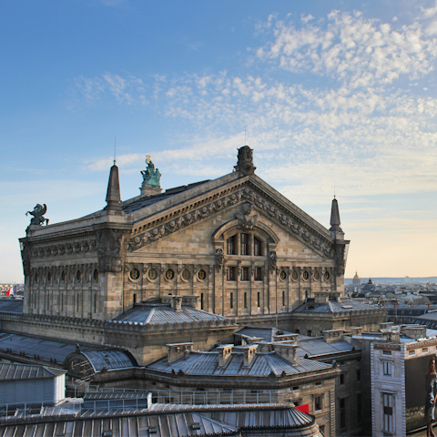 Enjoy an evening at the opera, a short metro ride away