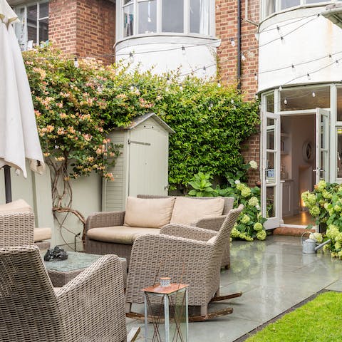 Spend summer evenings out in the garden