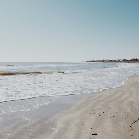 Bike 3 miles to Seabrook Island Beach