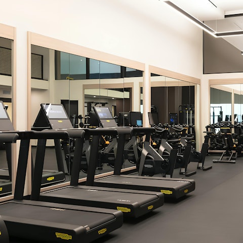 Enjoy revitalising a workout at the on-site gym