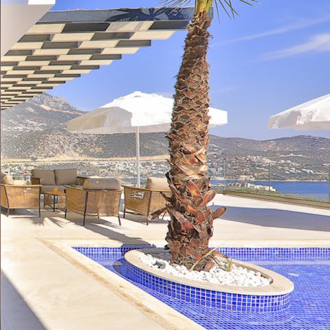 Enjoy an al fresco meal on the terrace