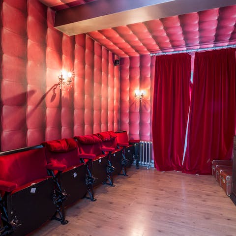 Catch your favourite film at the home cinema