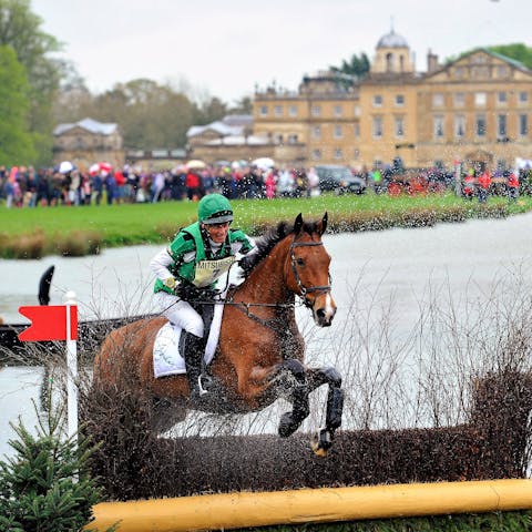 Watch the Badminton Horse Trials, held just thirty minutes from home