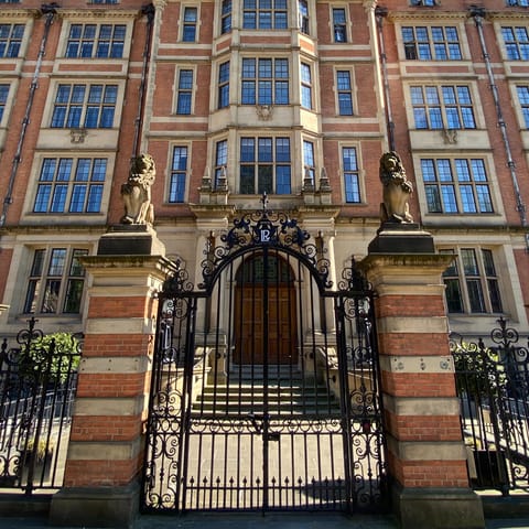 Pull up outside your handsome home address on London's largest public square