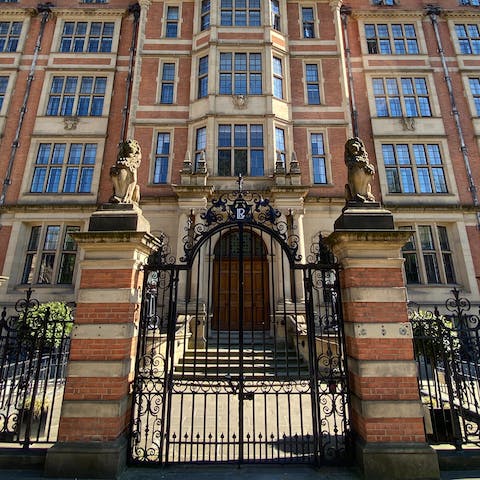 Pull up outside your handsome home address on London's largest public square