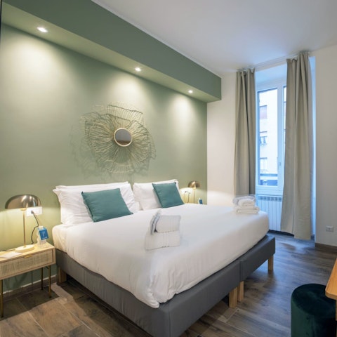Sleep soundly in the comfortable beds after a day spent sightseeing