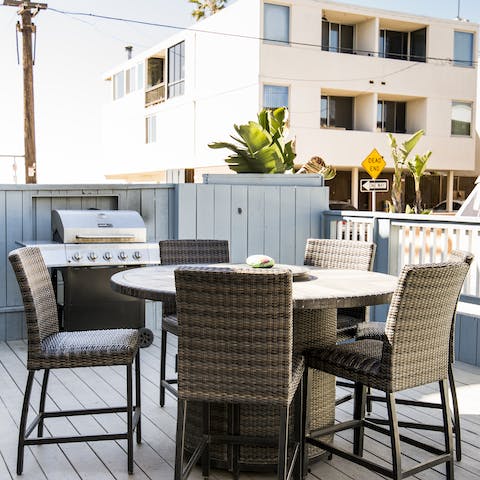 Fire up the grill for an al fresco feast