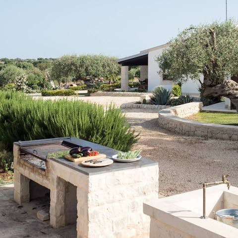 Find the best local produce and fire up the barbecue for a feast