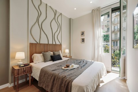 Sink into the cosy bed after a busy day of sightseeing