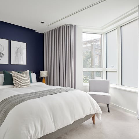 Curl up with a book by the bay window