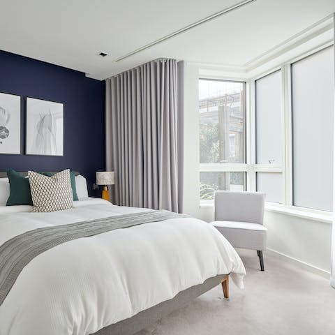 Curl up with a book by the bay window