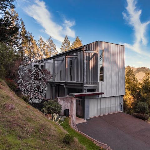 Stay in an ultra-modern architectural masterpiece