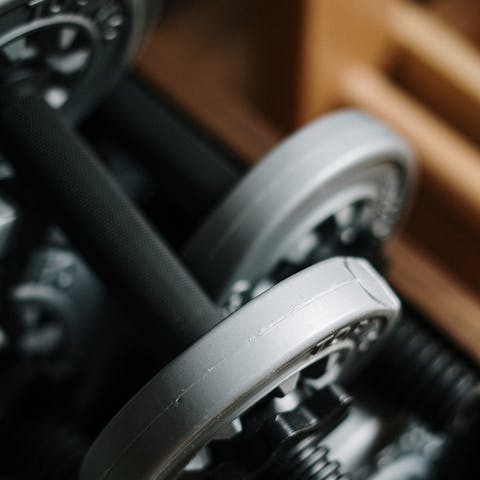 Stay on top of your fitness goals with the exclusive on-site gym
