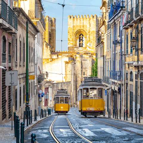 Hop on the iconic Tram 28 and explore the city easily
