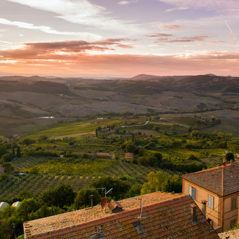 Discover the vineyards of Montepulciano – it's a short drive away