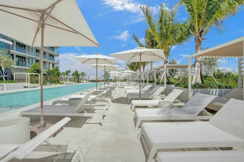 Soak up the Florida sun by the communal pool